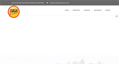 Desktop Screenshot of carlaocortinas.com.br