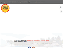 Tablet Screenshot of carlaocortinas.com.br